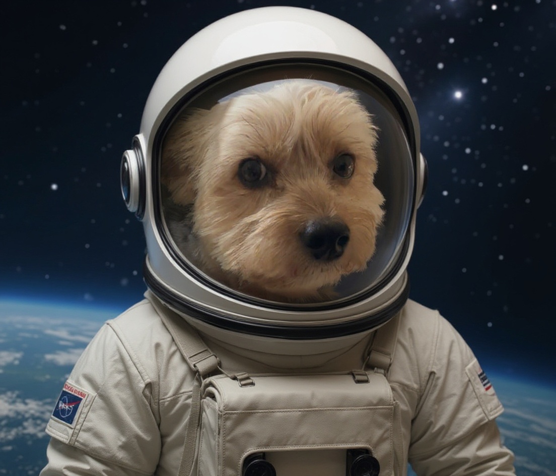 astronaut portrait